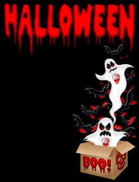 Halloween Fantasma-Halloween Ghost-Fantôme Halloween