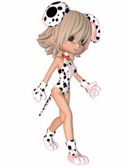 Cute Toon Figure - Puppy