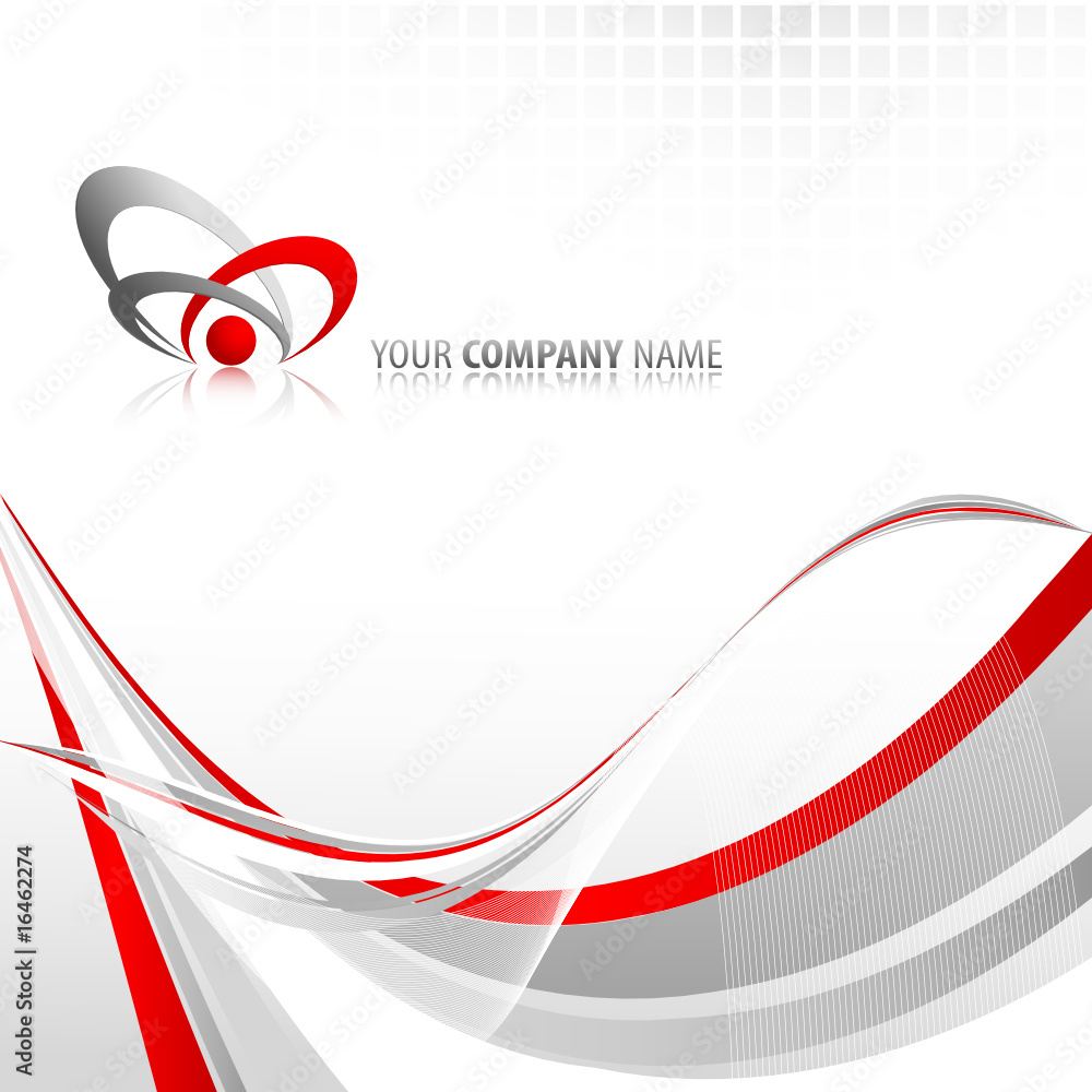 Poster abstract vector background for your company presentation
