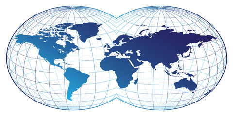 Map of the world © Tomasz Rzymkiewicz