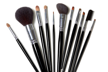 Makeup brushes