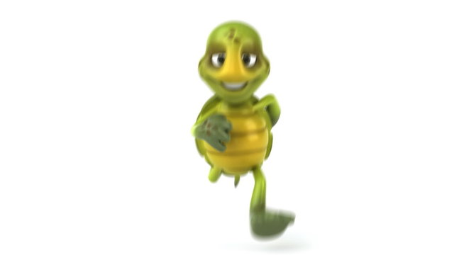 Tortue qui court