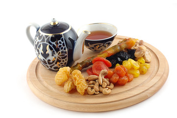 Tea with East sweets