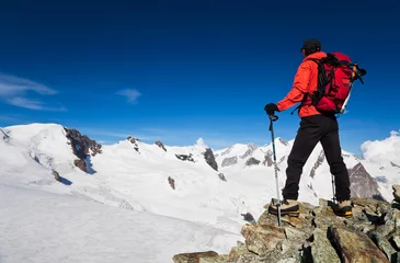 Foto op Plexiglas Alpinisme High Altitude Hiking