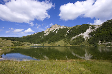 Satorsko lake - in the western regions of Bosnia