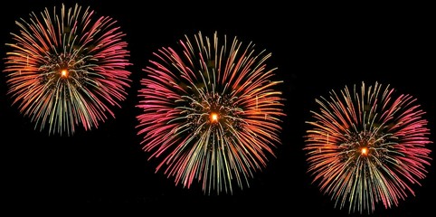Fototapeta premium Fuochi d'artificio
