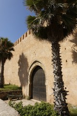 Remparts de la Kasbah des Oudayas à Rabat au Maroc