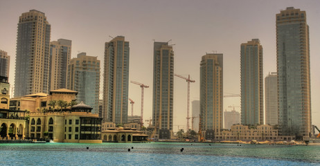 Fototapeta na wymiar Dubaj Miasta