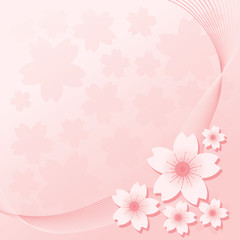 Sakura Background - Pink