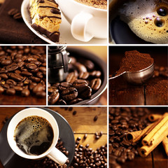 Coffee collage