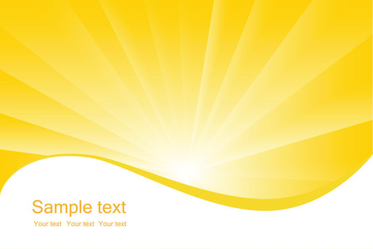 Sunburst Vector Background