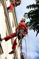 Cordiste du b&acirc;timent