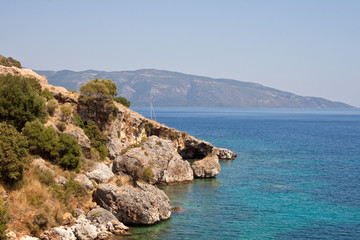 Fototapeta na wymiar Agia Efimia, isola di Cefalonia, Grecia