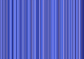 Blue barcode lines
