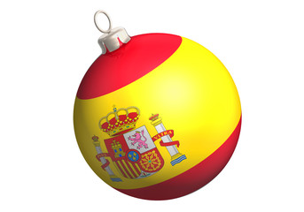 glitter ball spain flag