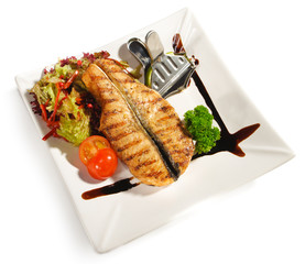 Fish Dishes - Salmon Steak