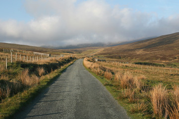 Fototapeta na wymiar Rural Road, Isle of Skye