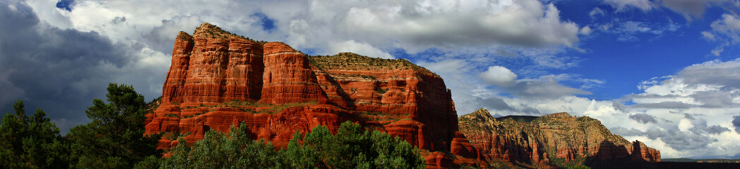 Courthouse Butte Panorama