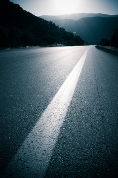 empty road
