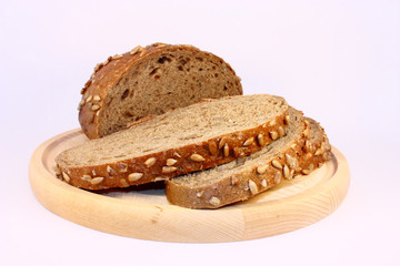 Bread with sunflower seeds