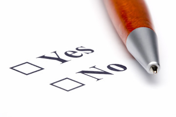 Yes and No 1