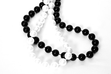 Perlenketten Ying- Yang