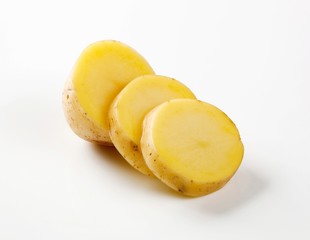 Sliced potato