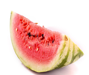 watermelon isolated on white background.