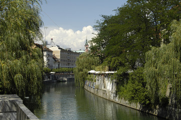 Fototapeta premium Slowenien,Ljubljana