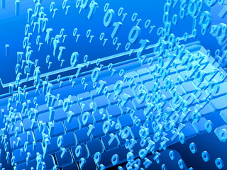 Abstract computer background