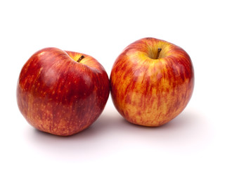 Fototapeta na wymiar Red striped apples