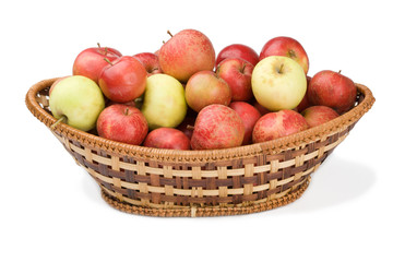 Naklejka na ściany i meble basket of apple
