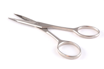 metallic scissors