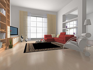 Interior of the room