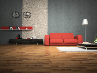 Interior of the room