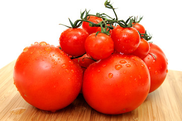 Large And Small Tomato