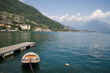 Obraz premium Village at Lake Como