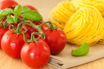 Vine Tomatoes With Pasta