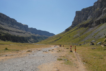 Paisaje del circo de Ordesa