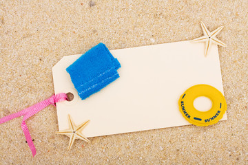 Vacation Gift Tag
