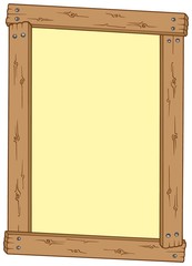 Wooden frame