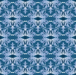 Seamless Baroque wallpaper