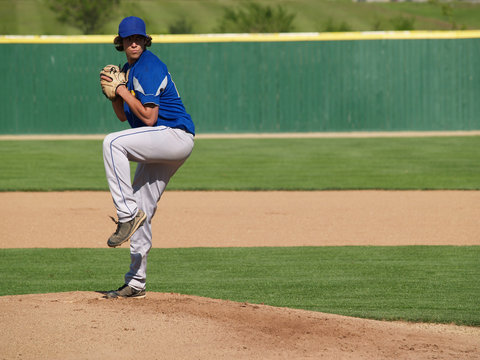 high school baseball pitcher