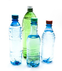 Bottles of water