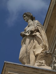Escultura en el palacio de Versalles