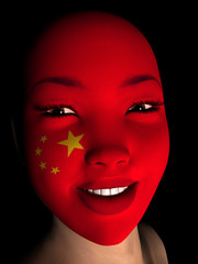 China - woman