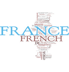 France tag cloud