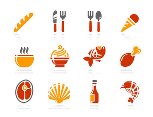 Food and Restaurant icons | Sunshine Hotel series