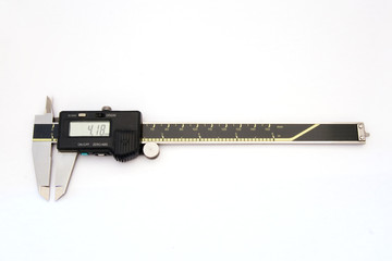 Electronic Vernier Caliper with clipping path