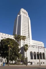 Wandcirkels tuinposter Los Angeles City Hall © Paul Fisher